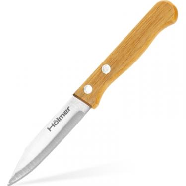 Кухонный нож Hölmer Natural для чищення овочів Фото 2