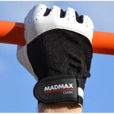 Перчатки для фитнеса MadMax MFG-248 Clasic White L Фото 9