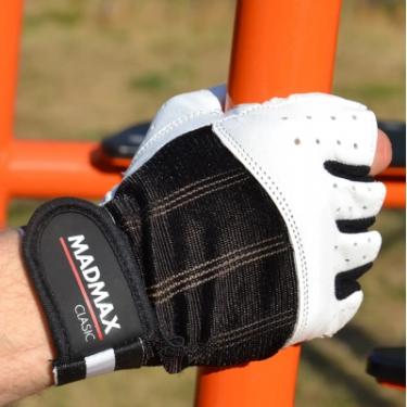 Перчатки для фитнеса MadMax MFG-248 Clasic White L Фото 4