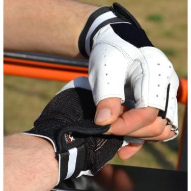 Перчатки для фитнеса MadMax MFG-248 Clasic White L Фото 7