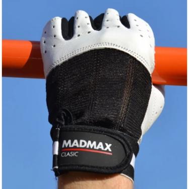 Перчатки для фитнеса MadMax MFG-248 Clasic White L Фото 8