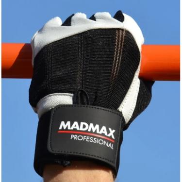Перчатки для фитнеса MadMax MFG-269 Professional White XXL Фото 8