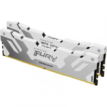 Модуль памяти для компьютера Kingston Fury (ex.HyperX) DDR5 64GB (2x32GB) 6000 MHz Renegade White Фото 2