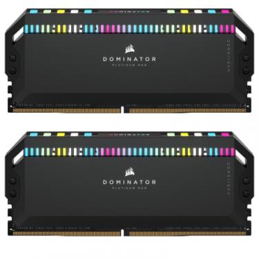 Модуль памяти для компьютера Corsair DDR5 64GB (2x32GB) 6000 MHz Dominator Platinum RGB Фото