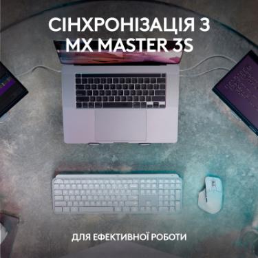 Клавиатура Logitech MX Keys S Plus Palmrest Wireless UA Graphite Фото 7