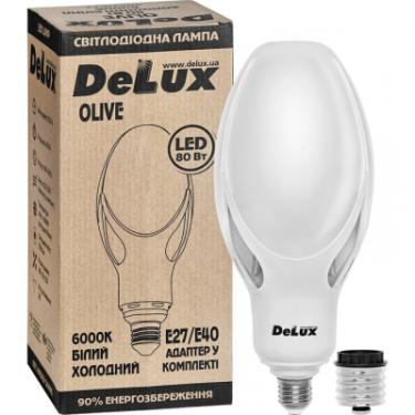 Лампочка Delux OLIVE 80w E27 6000K Фото 2