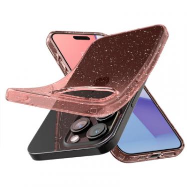Чехол для мобильного телефона Spigen Apple iPhone 15 Pro Liquid Crystal Glitter Rose Qu Фото 10