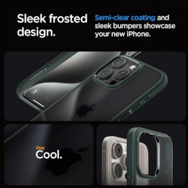 Чехол для мобильного телефона Spigen Apple iPhone 15 Pro Ultra Hybrid Frost Green Фото 11