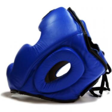 Боксерский шлем Thor 705 XL ПУ-шкіра Синій Фото 1