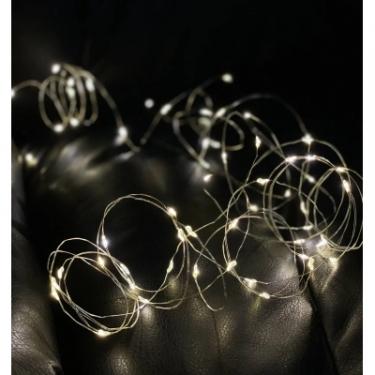 Гирлянда Chomik Гірлянда-струна 6,2 м, 60 LED теплий білий, 3АА ба Фото 5