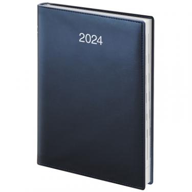 Еженедельник Brunnen датований 2024 Стандарт Soft A5 168 аркушів Синій Фото 1