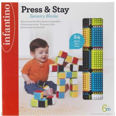 Развивающая игрушка Infantino Текстурні кубики Фото 1