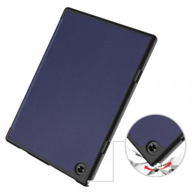 Чехол для планшета BeCover Smart Case Teclast M40 Pro 10.1" Deep Blue Фото 5