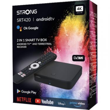 Медиаплеер Strong SRT 420 Android TV і ефірний приймач в одному прис Фото 7