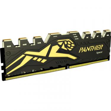 Модуль памяти для компьютера Apacer DDR4 8GB 3200 MHz Panther Black/Gold Фото 1