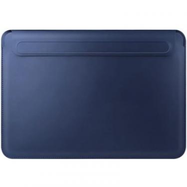 Чехол для ноутбука BeCover 16" MacBook ECO Leather Deep Blue Фото