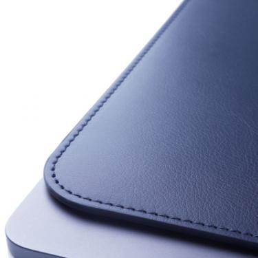 Чехол для ноутбука BeCover 16" MacBook ECO Leather Deep Blue Фото 3