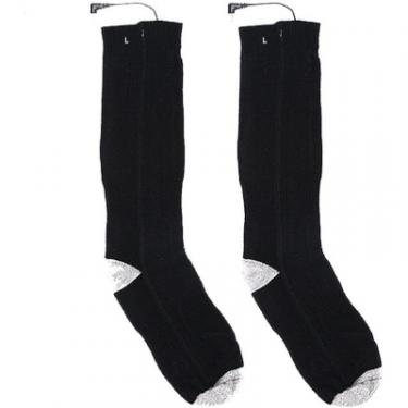 Носки с подогревом Yijia Heating socks Чорні Фото