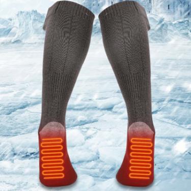 Носки с подогревом Yijia Heating socks Чорні Фото 1