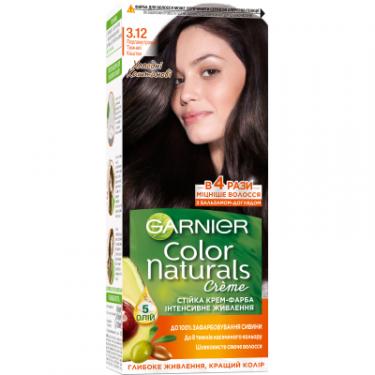 Краска для волос Garnier Color Naturals 3.12 - Перламутровий темний каштан Фото
