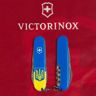 Нож Victorinox Spartan Ukraine 91 мм Герб на прапорі вертикальний Фото 10