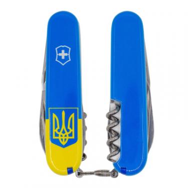 Нож Victorinox Spartan Ukraine 91 мм Герб на прапорі вертикальний Фото