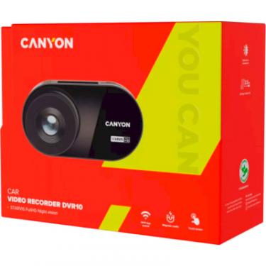 Видеорегистратор Canyon DVR10 FullHD 1080p Wi-Fi Black Фото 10