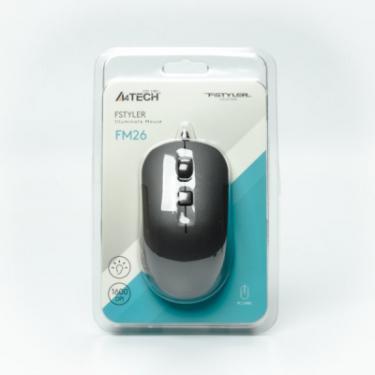 Мышка A4Tech FM26 USB Smoky Grey Фото 10