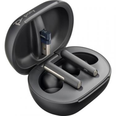 Наушники Poly Voyager Free 60+ Earbuds + BT700A + TSCHC Black Фото 4