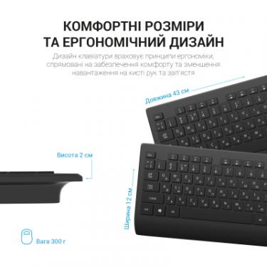 Клавиатура OfficePro SK360 USB Black Фото 7
