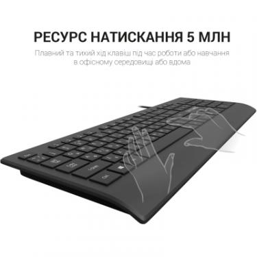 Клавиатура OfficePro SK360 USB Black Фото 8