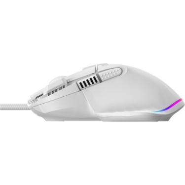 Мышка GamePro GM500W RGB USB White Фото 3