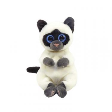 Мягкая игрушка Ty Beanie Bellies Сіамська кішка MISO Фото 1