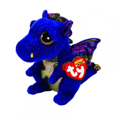 Мягкая игрушка Ty Beanie Boo's Дракон SAFFIRE 25 см Фото