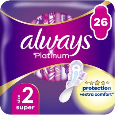 Гигиенические прокладки Always Platinum Super Розмір 2 26 шт. Фото
