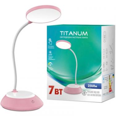 Настольная лампа TITANUM DC3 with battery TLTF-022P 7W 3000-6500K USB Фото