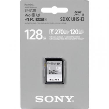 Карта памяти Sony 128GB SDXC class 10 UHS-II U3 V60 Фото 1