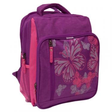 Рюкзак школьный Bagland Школяр 8 л. фіолетовий/рожевий (001127 Фото