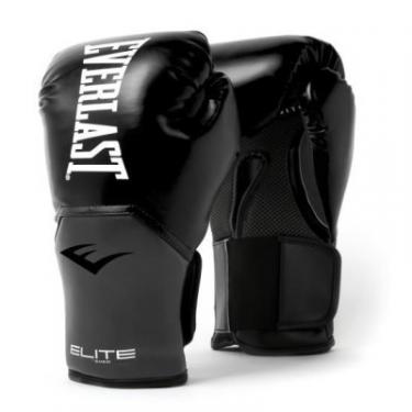 Боксерские перчатки Everlast Elite Training Gloves 870270-70-81 чорний/сірий 10 Фото