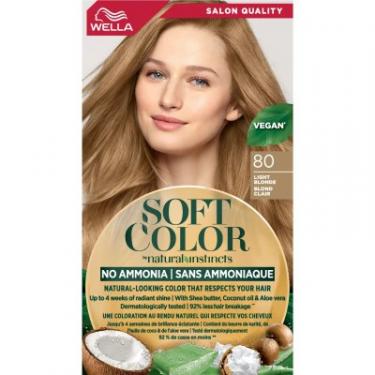 Краска для волос Wella Soft Color Безаміачна 80 - Світлий блонд Фото 1