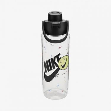 Бутылка для воды Nike TR Renew Recharge Chug Bottle 24 OZ грфічний прозо Фото