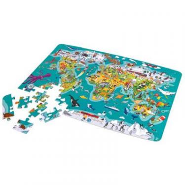 Пазл Hape гра Карта світу 105 елементів Фото 1