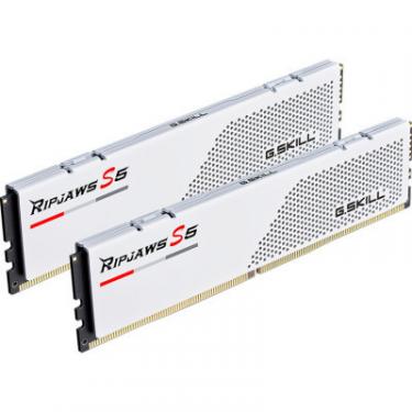 Модуль памяти для компьютера G.Skill DDR5 64GB (2x32GB) 5200 MHz Ripjaws S5 White Фото 1