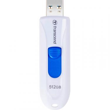 USB флеш накопитель Transcend 512GB JetFlash 790 White USB 3.1 Фото