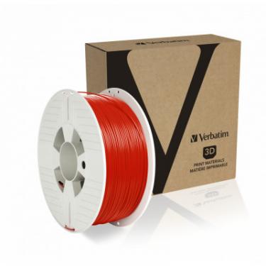 Пластик для 3D-принтера Verbatim PETG, 1.75 мм, 1 кг, red Фото 2