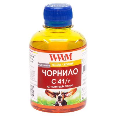 Чернила WWM CANON CL41/51/CLI8/BCI-16, yellow Фото