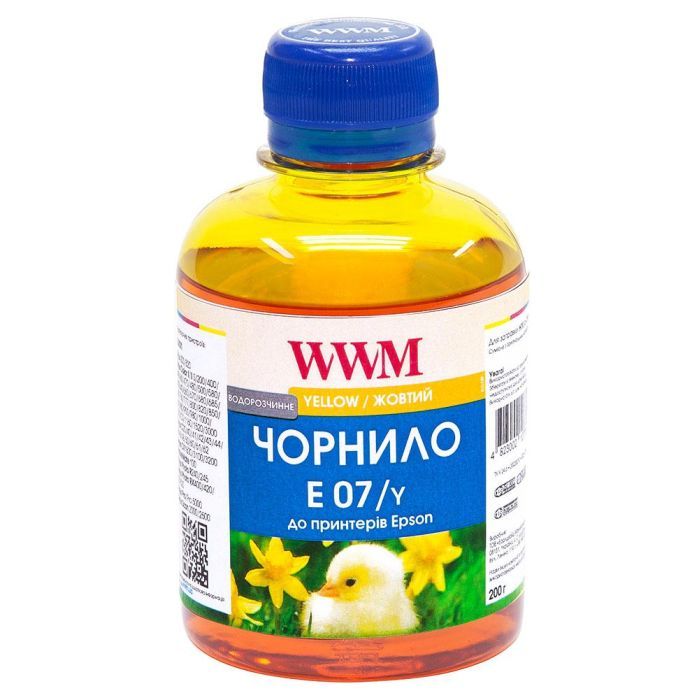 Чернила WWM EPSON Stylus Universal Yellow Фото