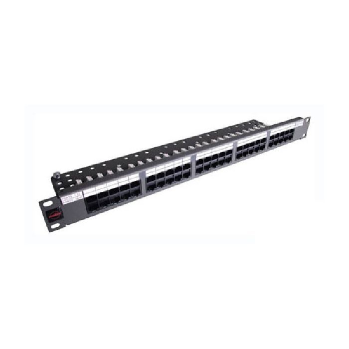 Патч-панель Molex 1U, 50xRJ-45, cat.3, UTP Фото