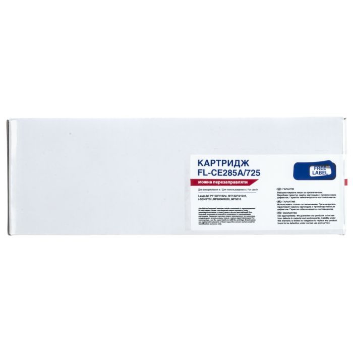Картридж FREE Label HP LJ CE285A/CANON 725 Фото