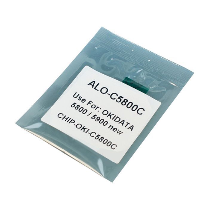 Чип для картриджа Apex OKI C5850 CYAN 6K Фото